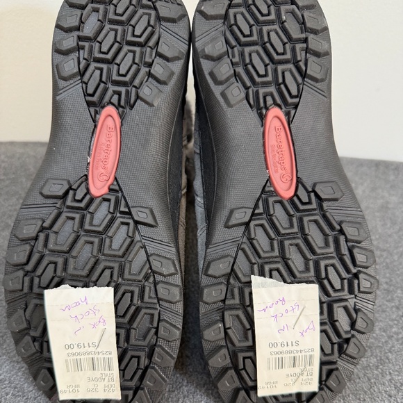 Beartraps Dark Grey Sued Leather Faux Fur Lined Booties Size 6 M - Picture 8 of 10